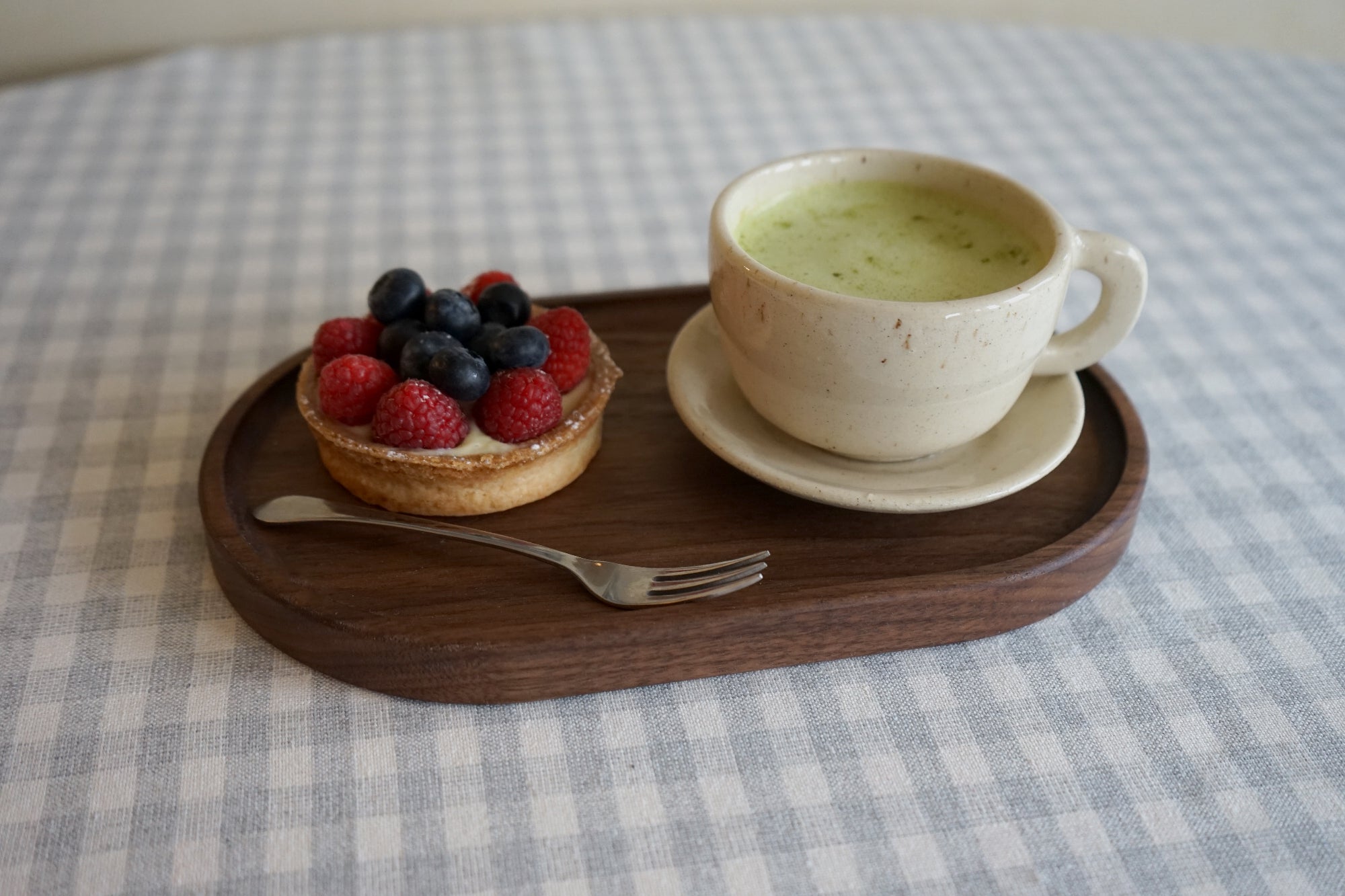 Walnut Tray Set